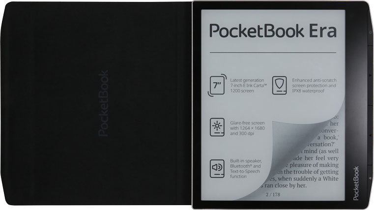 PocketBook Era Charge Cover Canvas Black